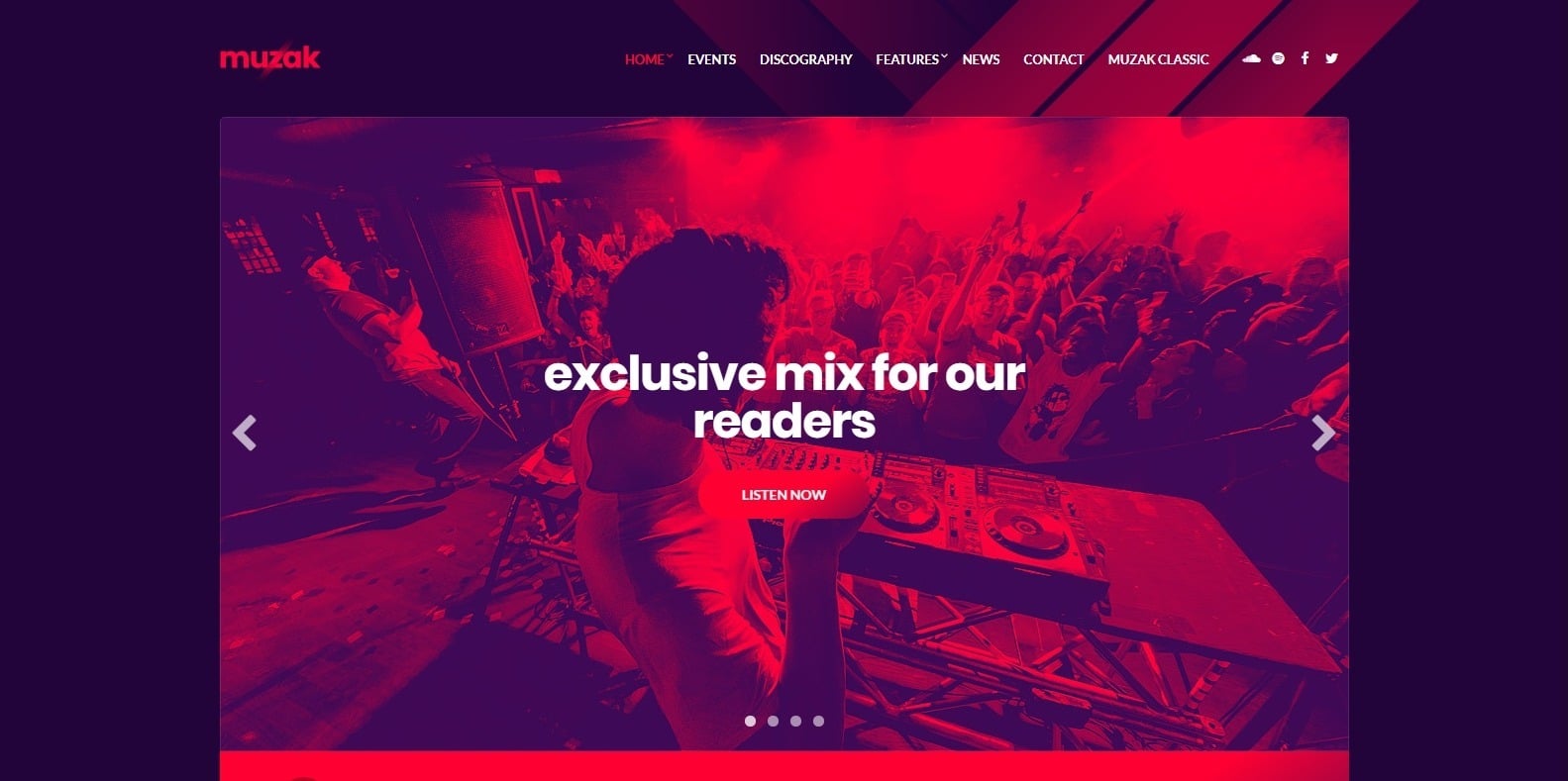 muzak-html-music-website-template