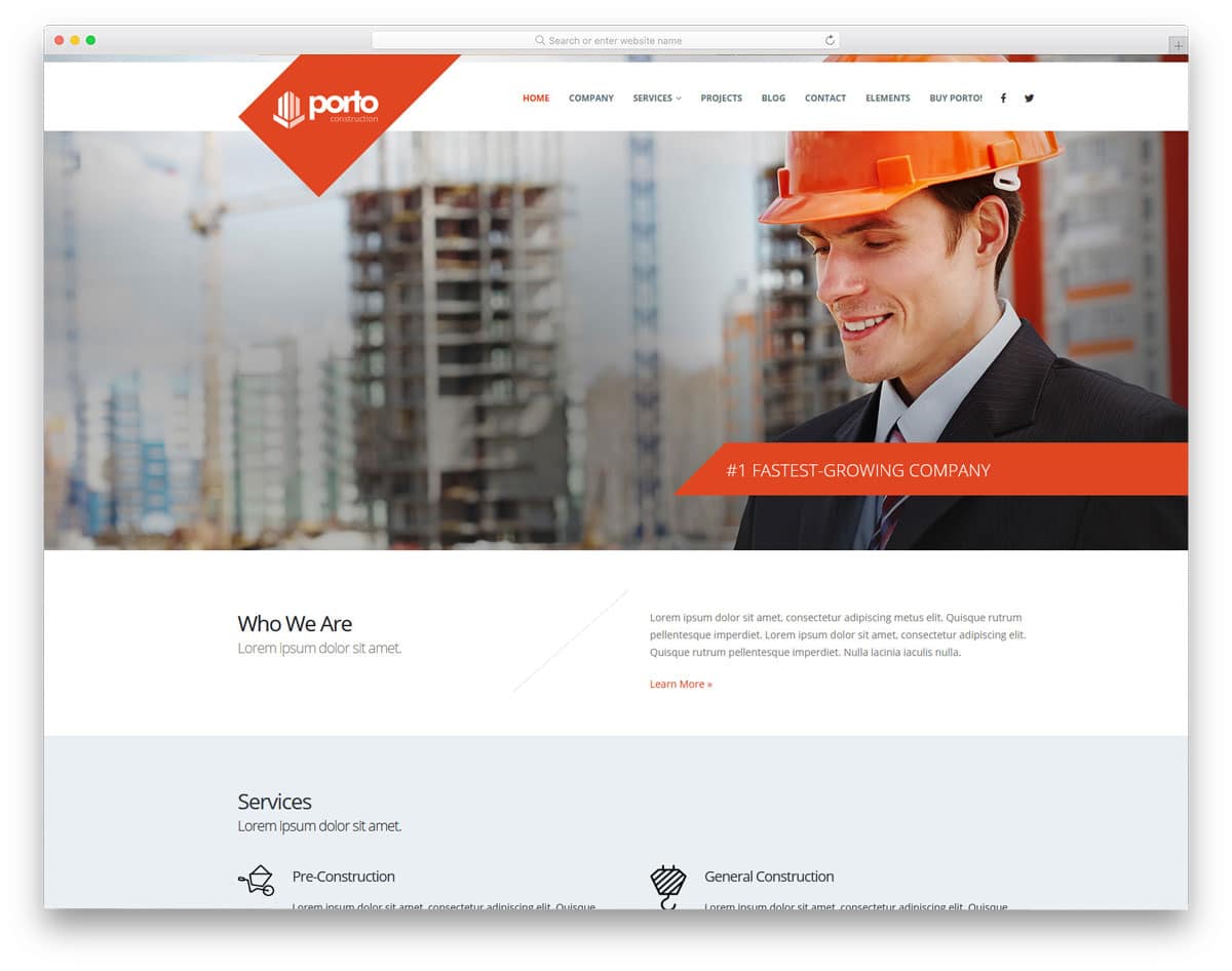 interactive modern multipurpose construction wordpress themes