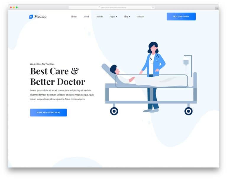 37 Best Free Doctor Website Templates 2026 - uiCookies