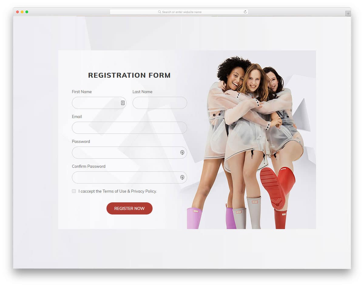 contact form templtaes for ecommerce stores
