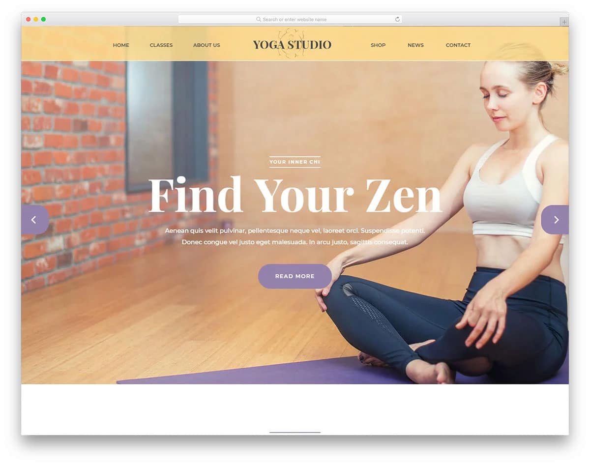 37 Best Free Yoga Website Templates For Yoga Studios 2021 uiCookies