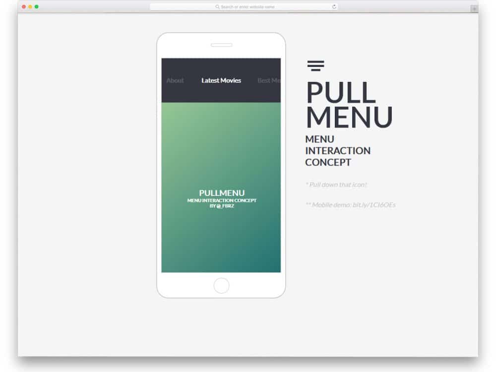 30 Intriguing Css Mobile Menu Concepts For Modern Mobile Devices 2020
