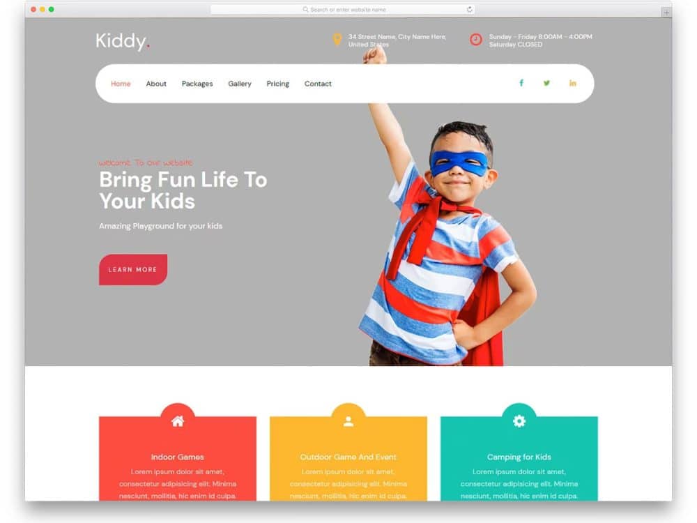 35 Free School Website Templates For Millennial Students 2021
