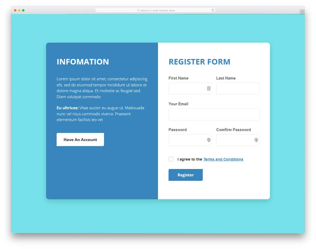 38 Best Free HTML Contact Forms With Fresh New Designs 2021