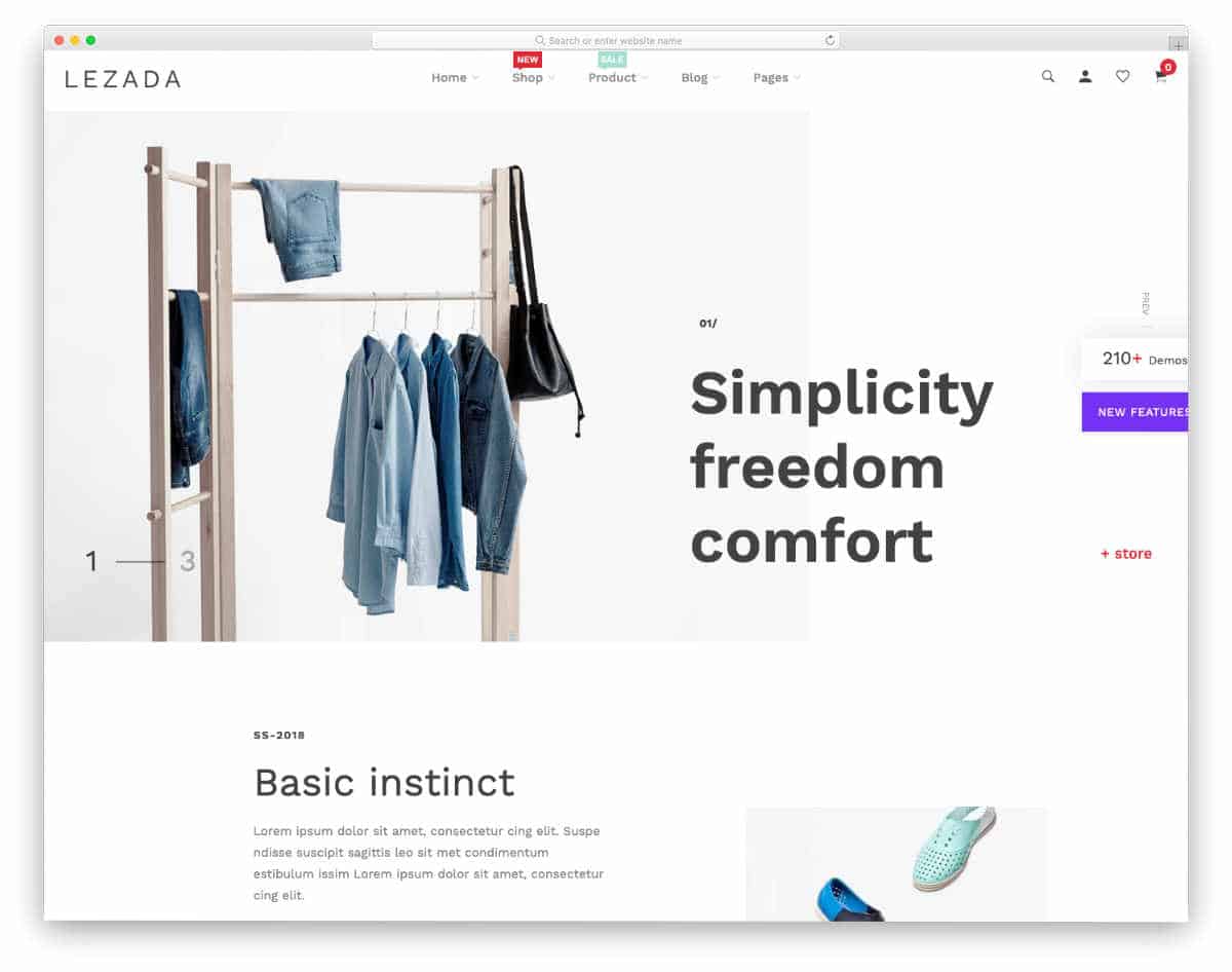 subscription shopify themes for fashion stores