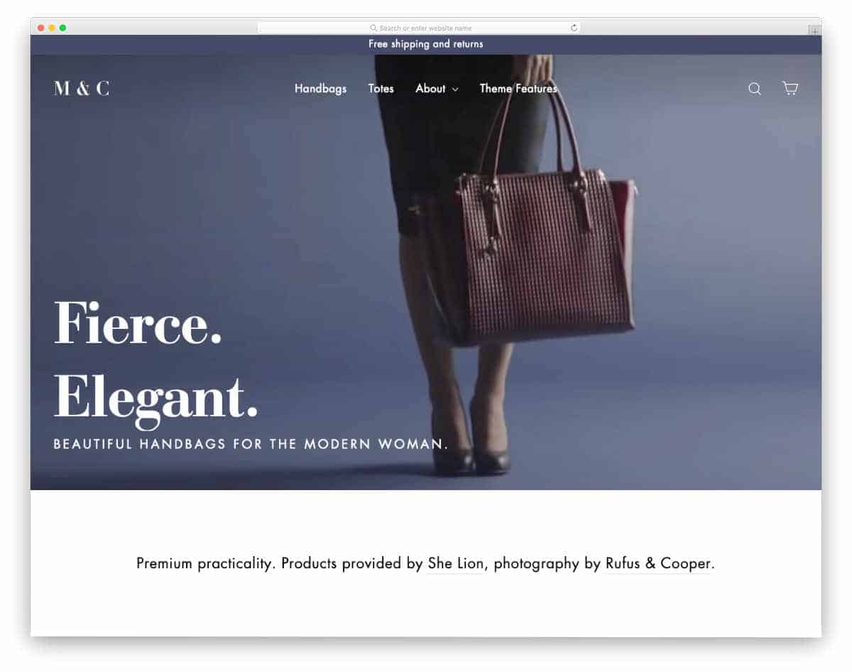 clean and interactive shopify theme