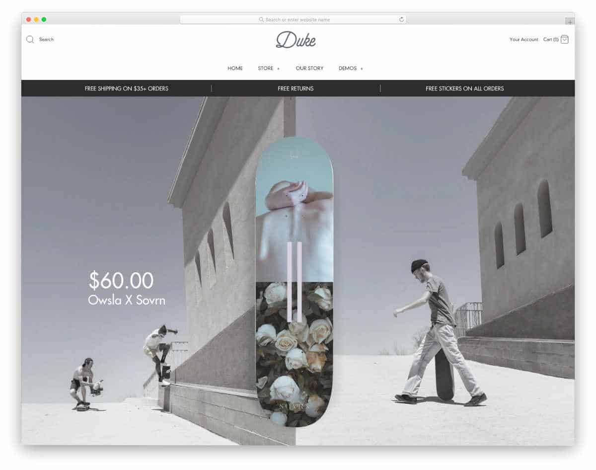 subscription shopify themes for creative startups