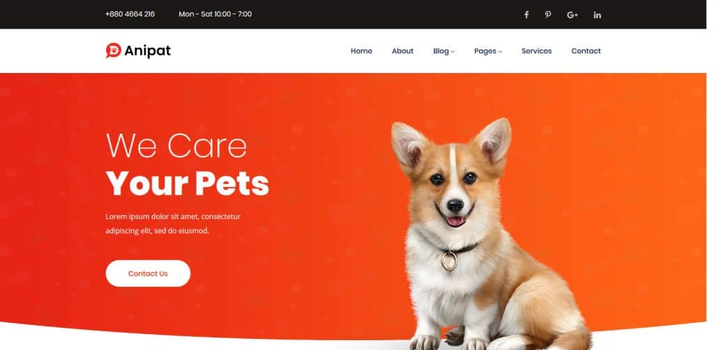 40 Free Animal Pets Website Template For Animal Based Sites 2021