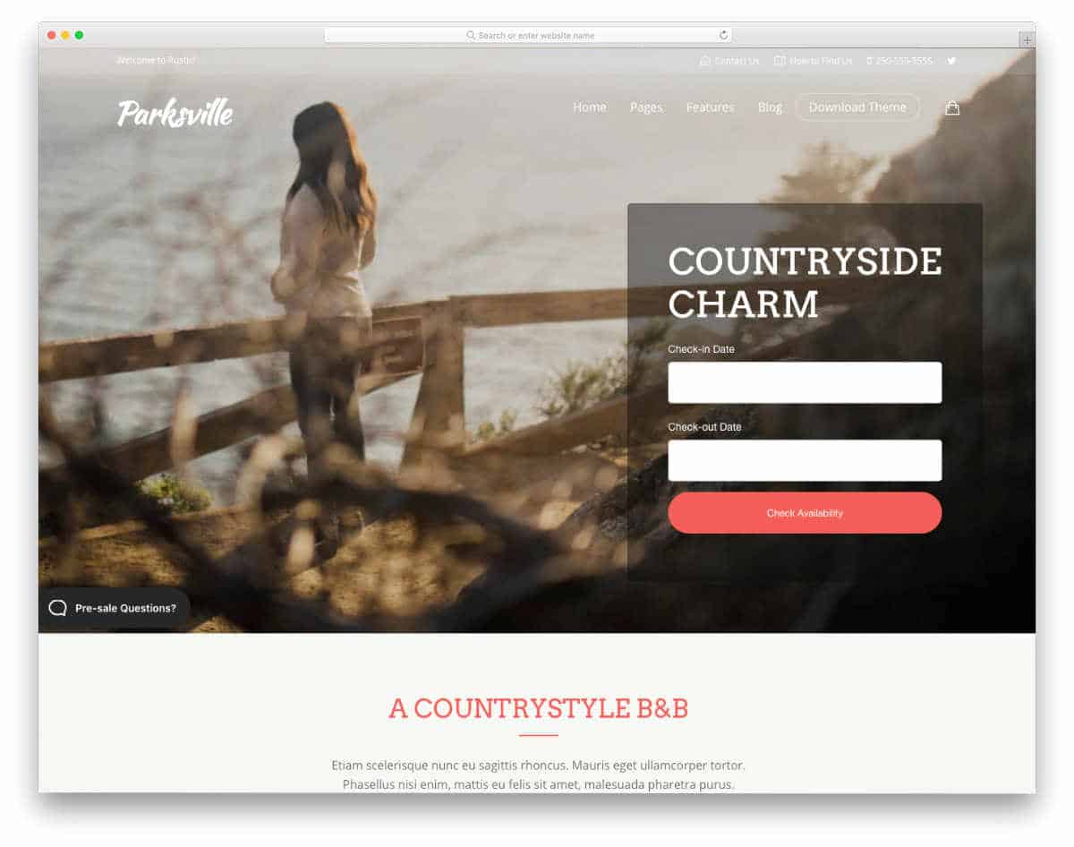 appointment scheduling website templates for hotels