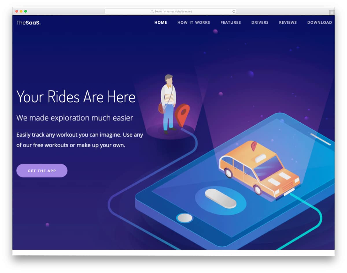 basic HTML templates for SAAS companies
