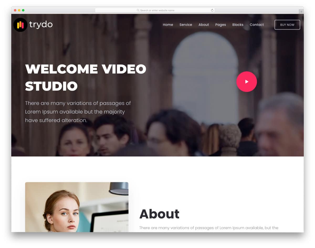 simple dynamic HTML template