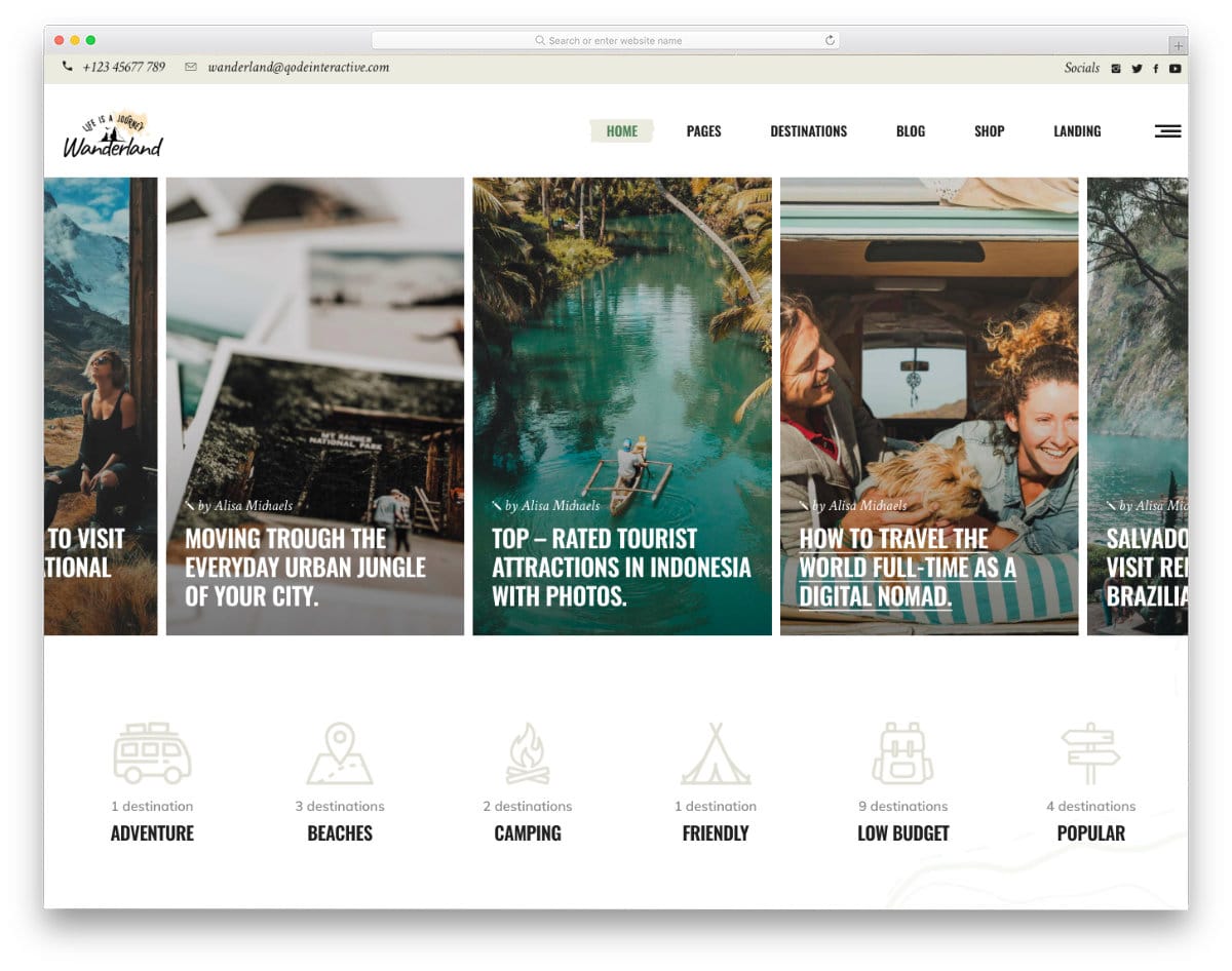 engaging header design for blogs