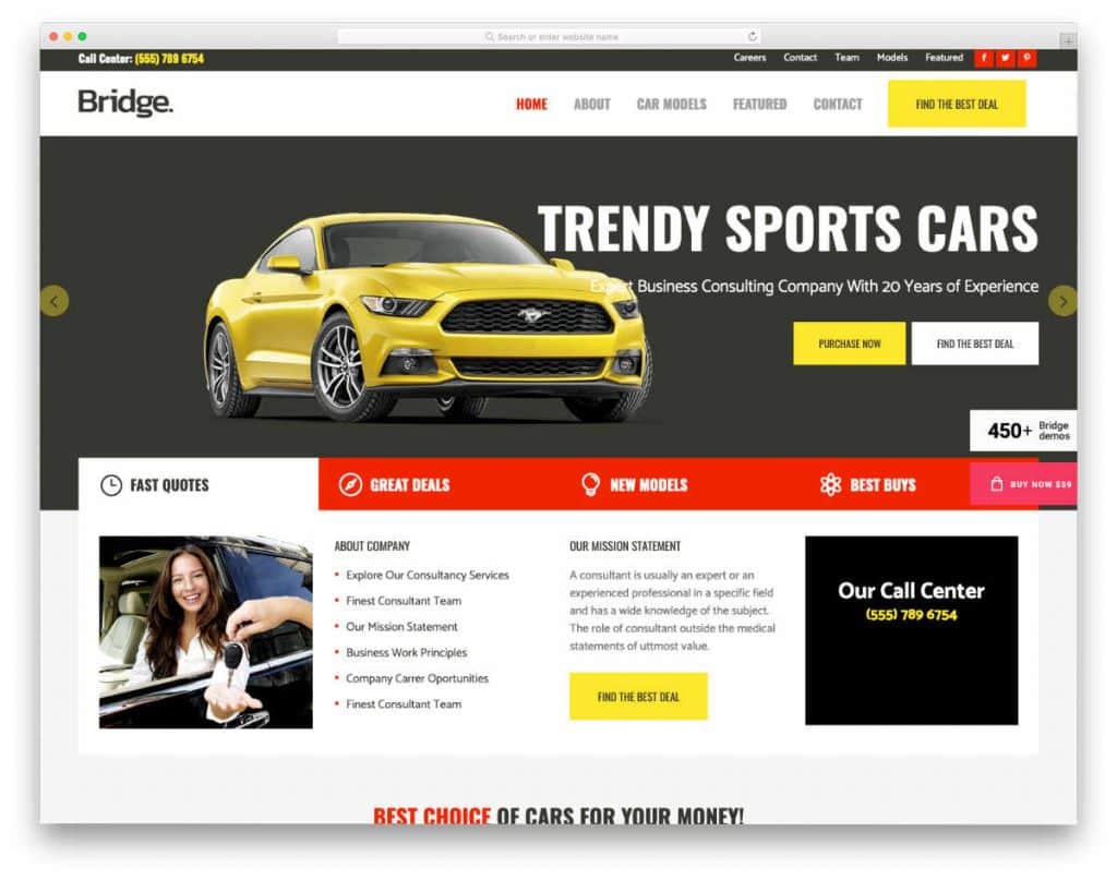 Download Auto Dealer Premium Bootstrap Templates Free UPDATED