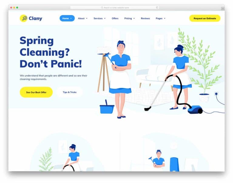 26 Carpet Cleaning Website Template To Deliver A Reliable Service