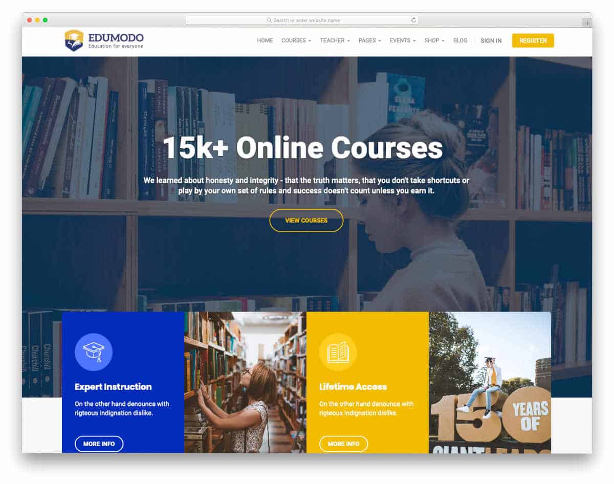 20 Online Course Wordpress Theme To Easily Manage Courses Users