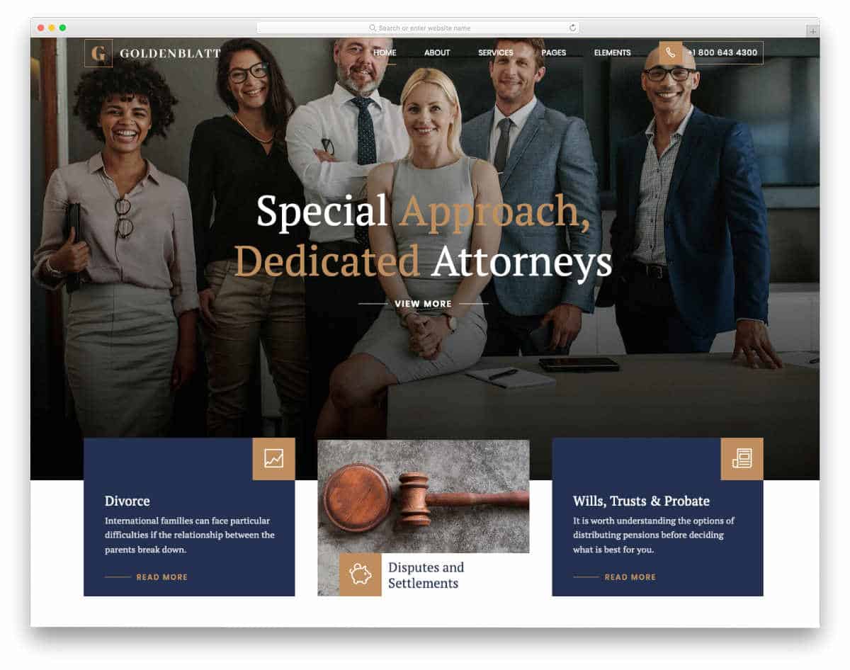 multipurpose notary website template