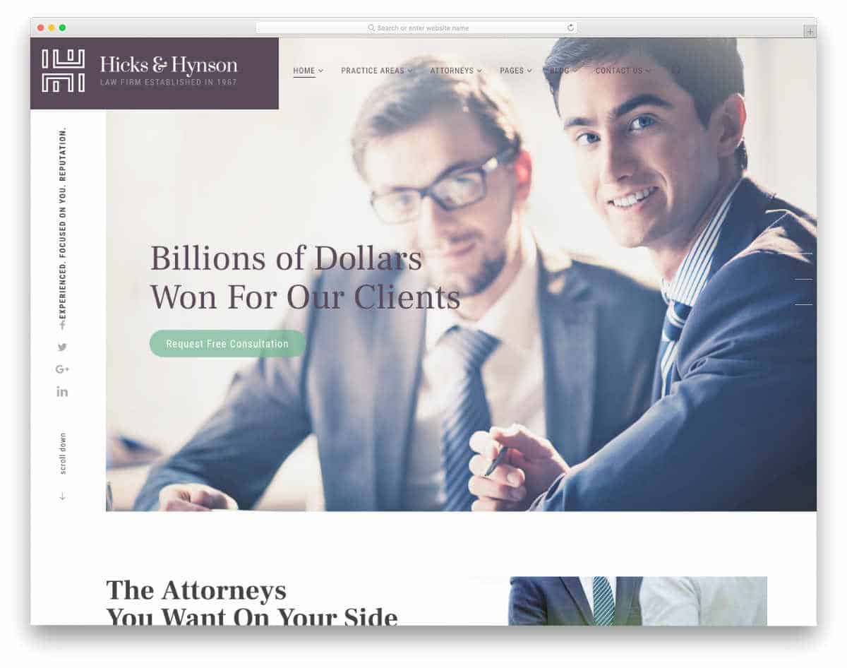 interactive notary website template