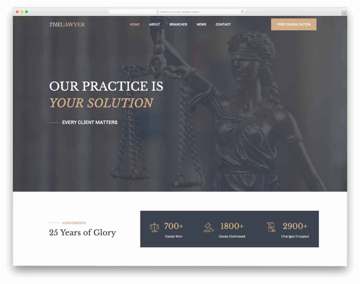 easy-to-customize website template
