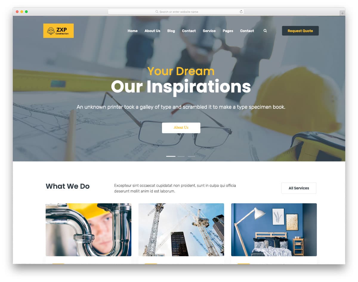 Construction and Real Estate Investor Templates