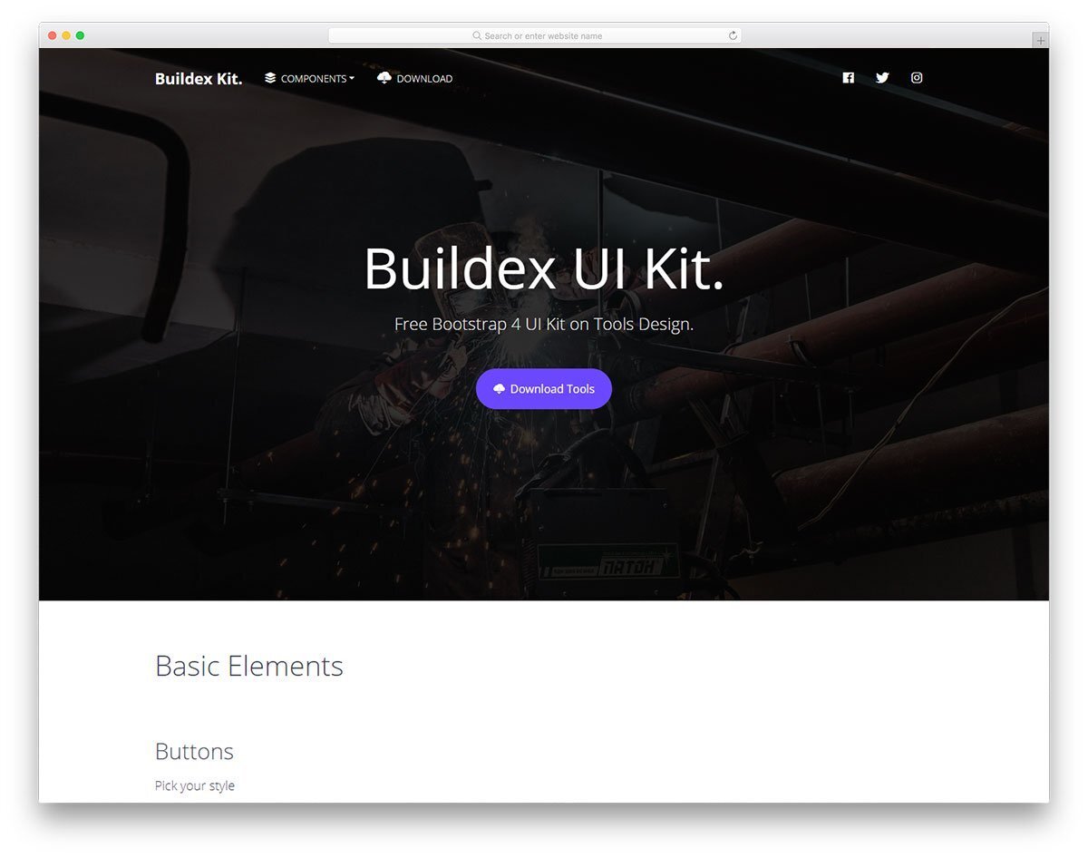 bootstrap UI Kit