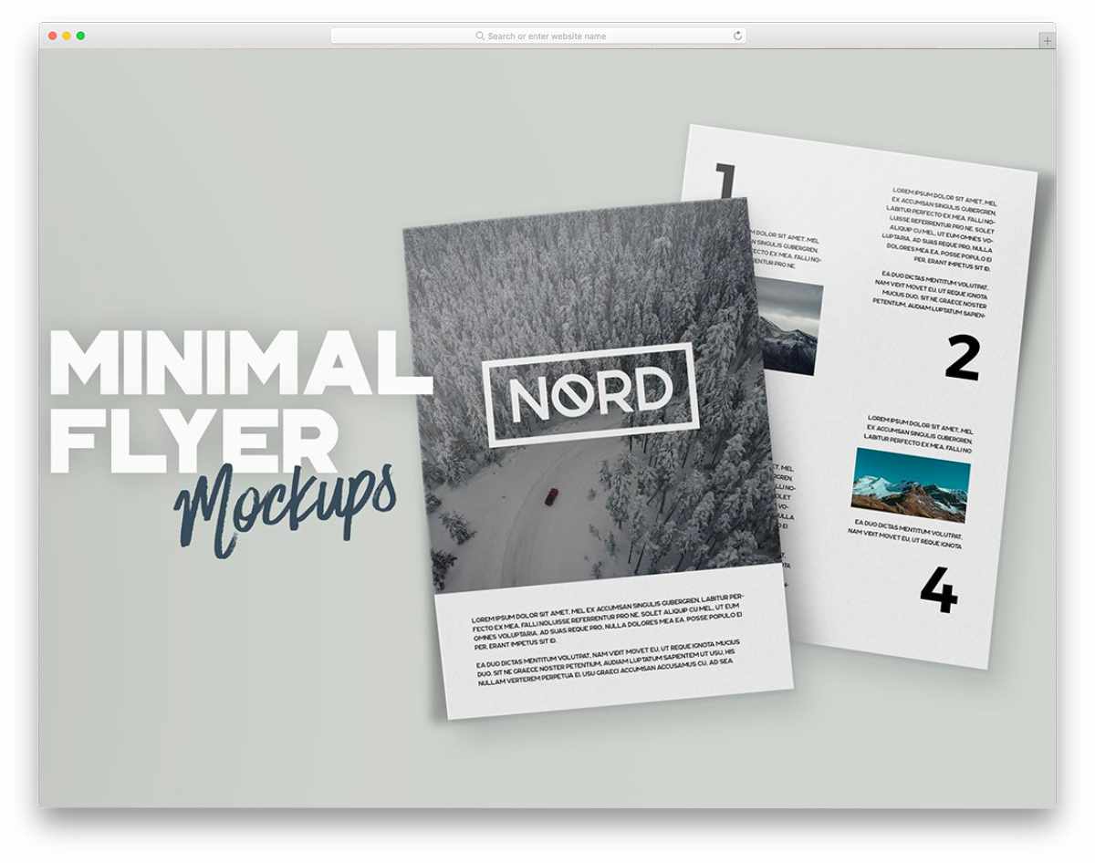 Download 36 Flyer Mockups To Showcase Your Eye Catching Designs 2021