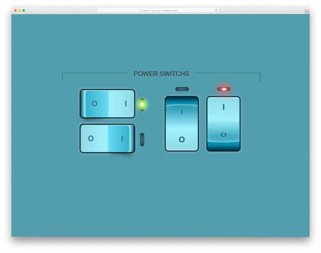 35 Best CSS Toggle Templates 2025 - uiCookies