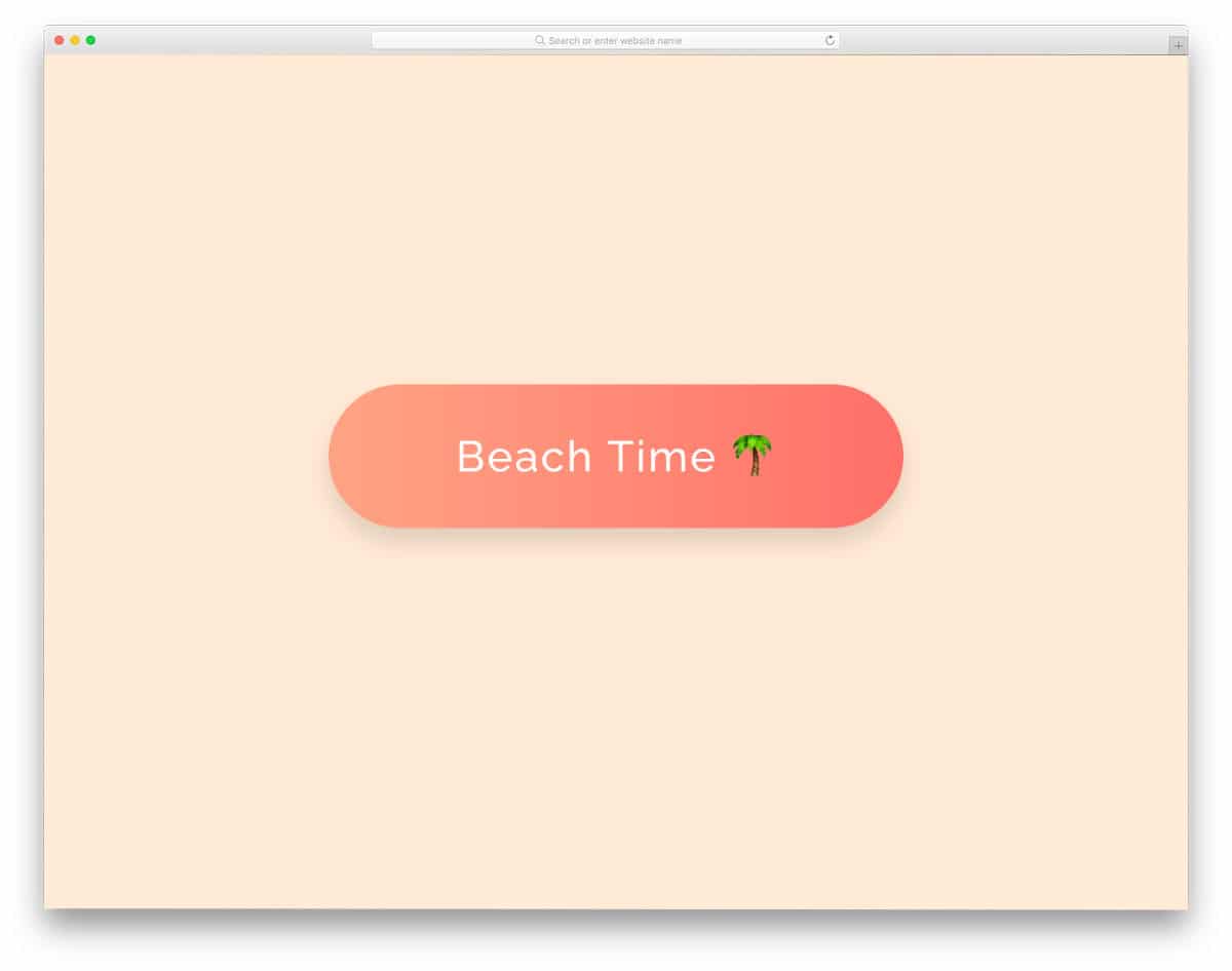 smooth color-shifting gradient button