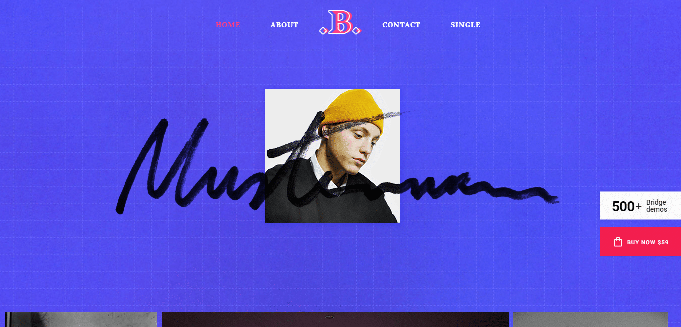 bridge-gallery-website-template