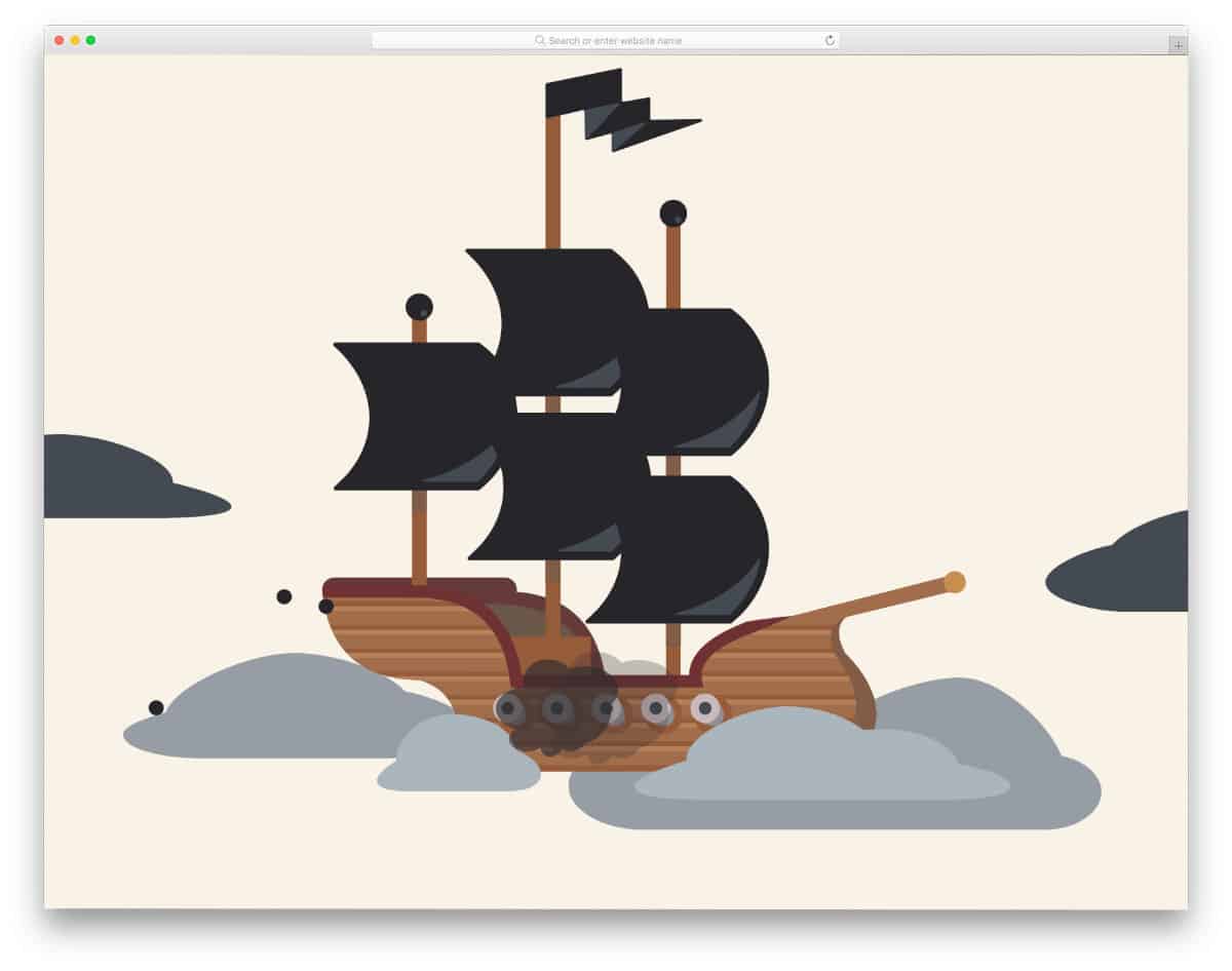 CSS animation scene concept