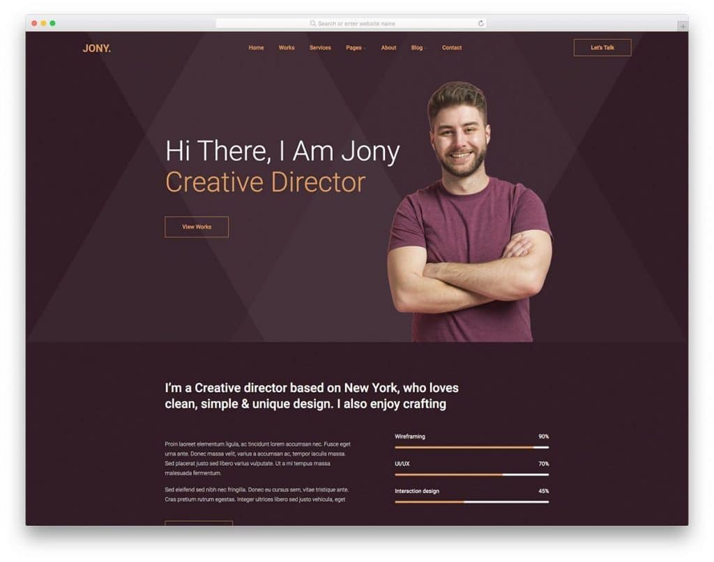 Best Free Personal Website Templates For Professionals