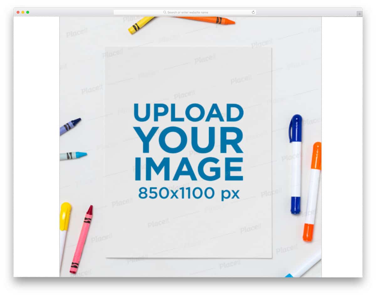 Paper Mockups and pencils