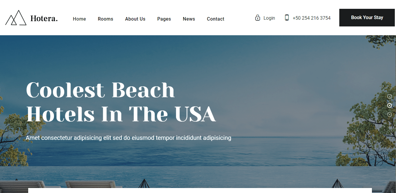 hotera-hotel-website-template