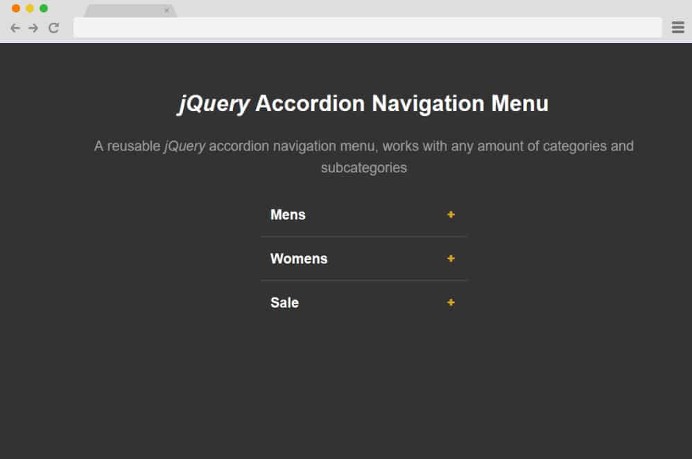 jqery-accordion-with-navigation-menu