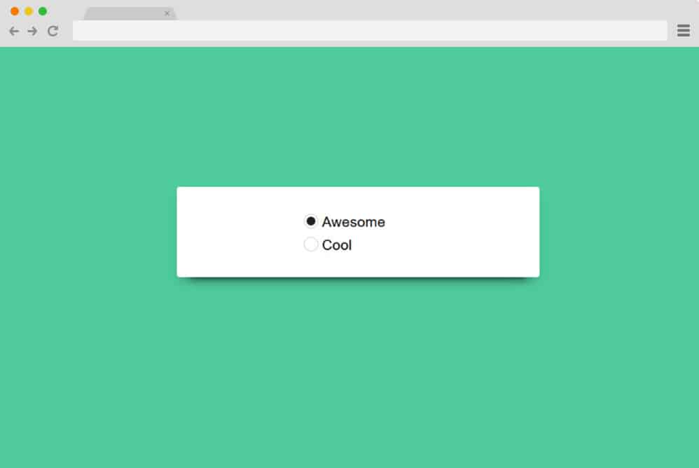 material-css-radio-buttons