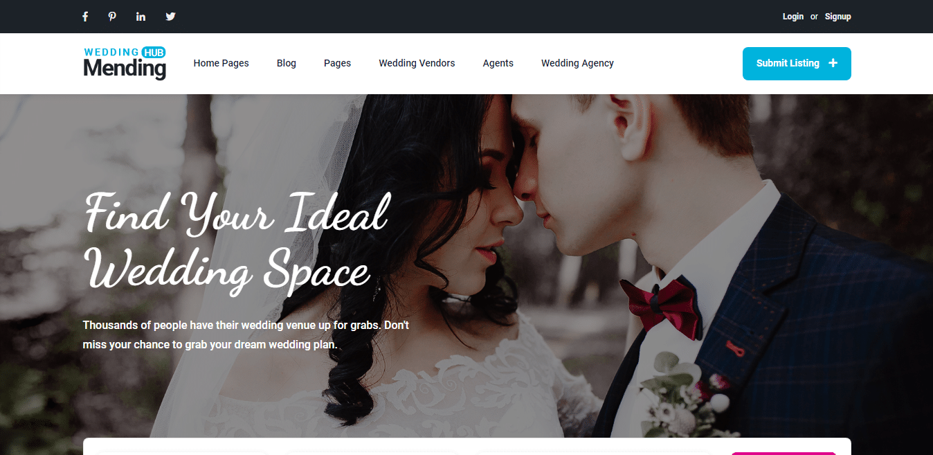 mendinghub-wedding-website-template