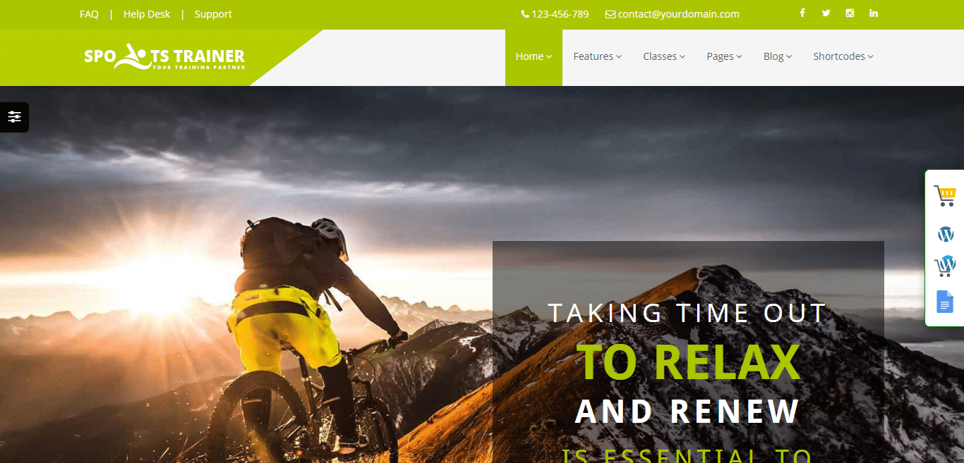 sportstrainer-gym-website-template