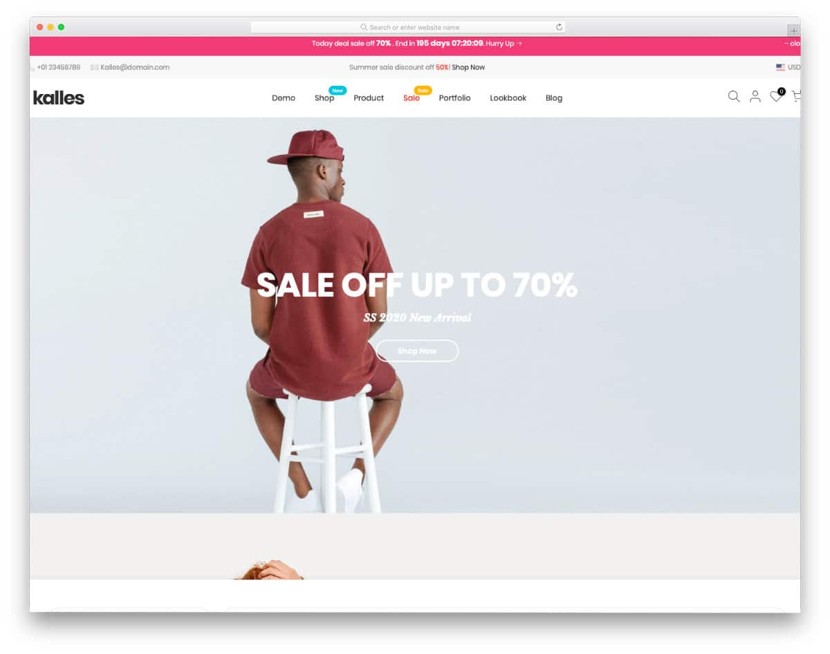 multipurpose theme with parallax homepage demo