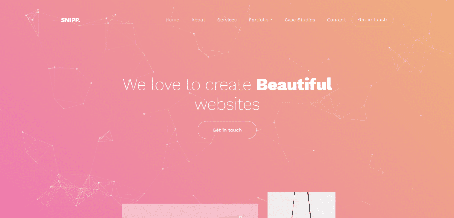 snipp-startup-website-template