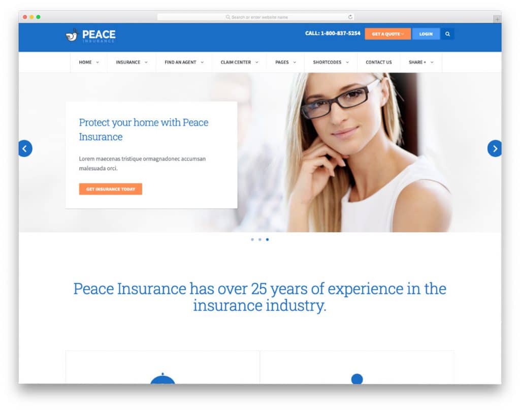 23 Best Insurance Agent Website Templates 2022 uiCookies