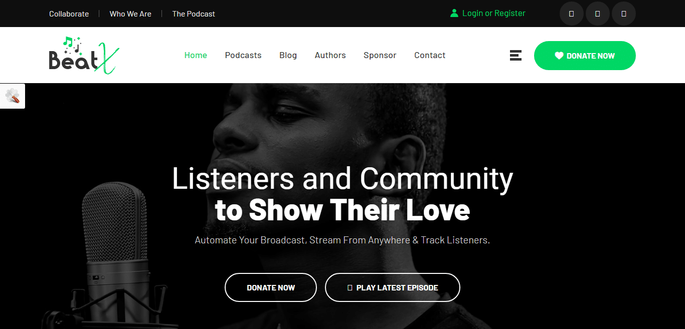 beatx-music-website-template