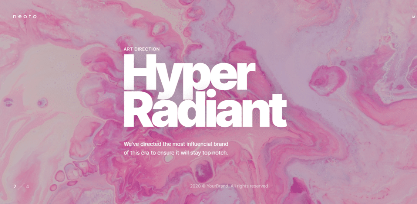 neoto-gallery-website-template