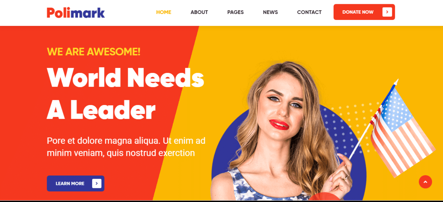 polimark-political-website-template