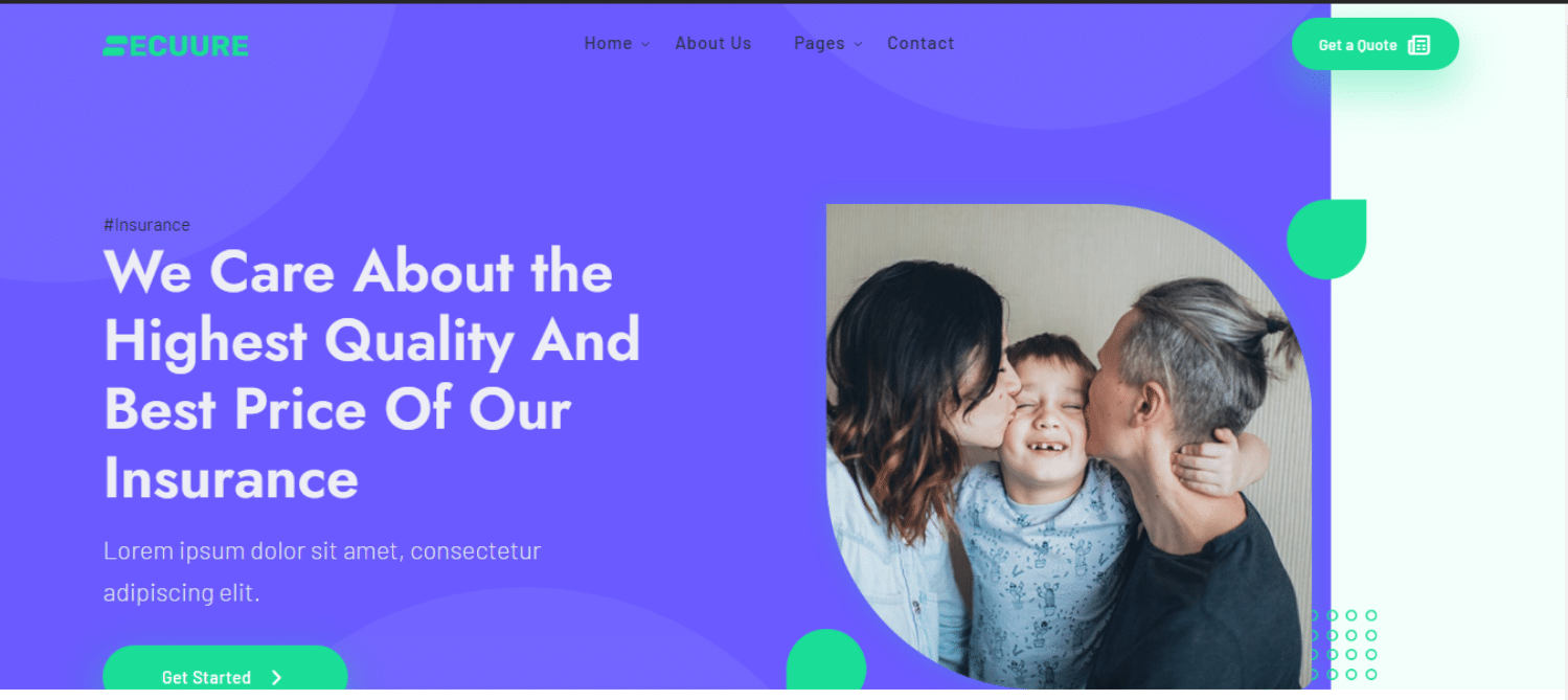 secuure-financial-website-template