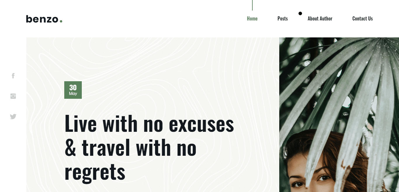 benzo-blog-website-templates