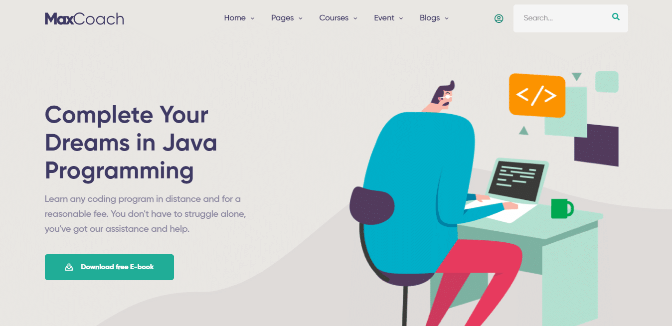 maxcoach-education-website-template