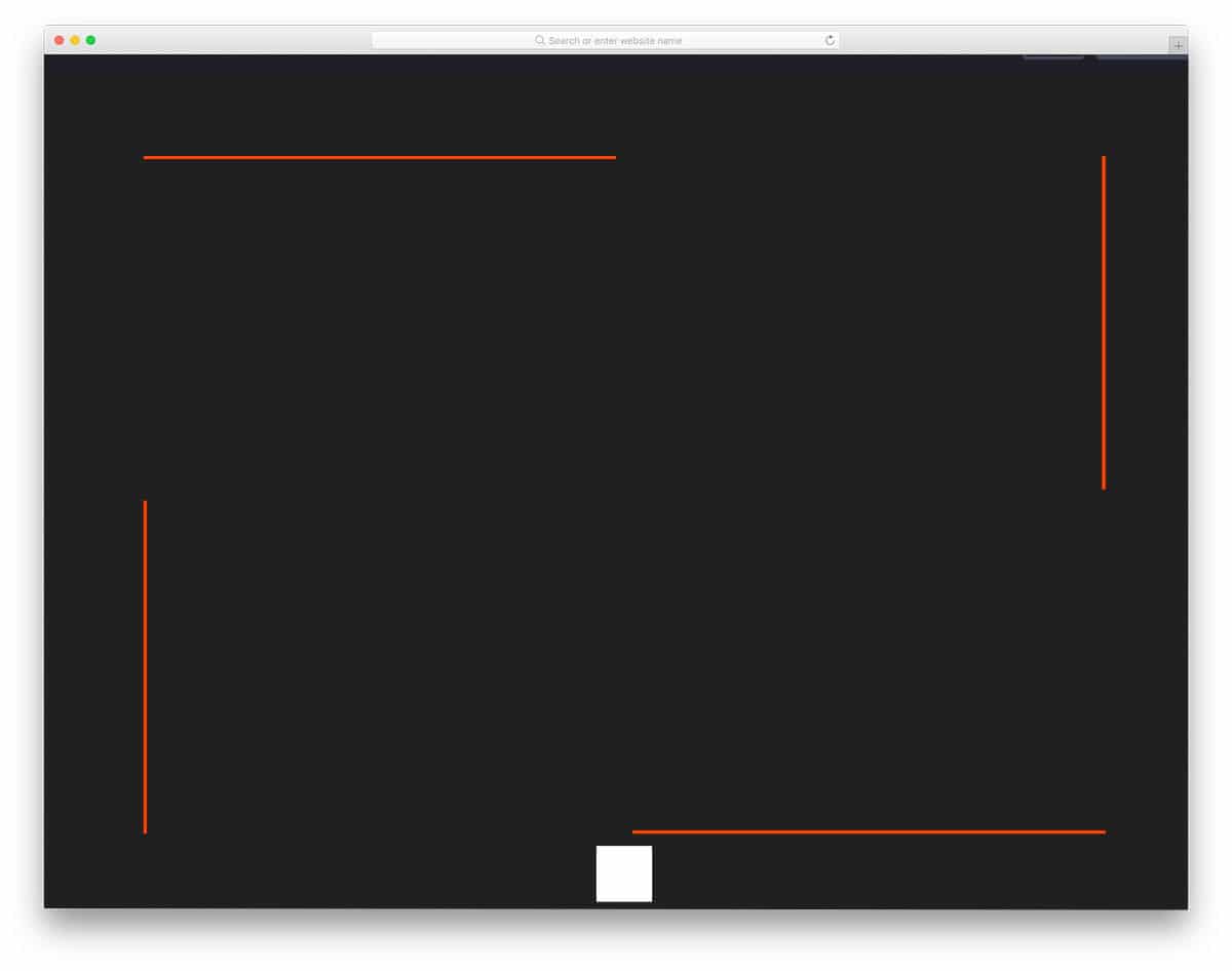 CSS border animation for menus