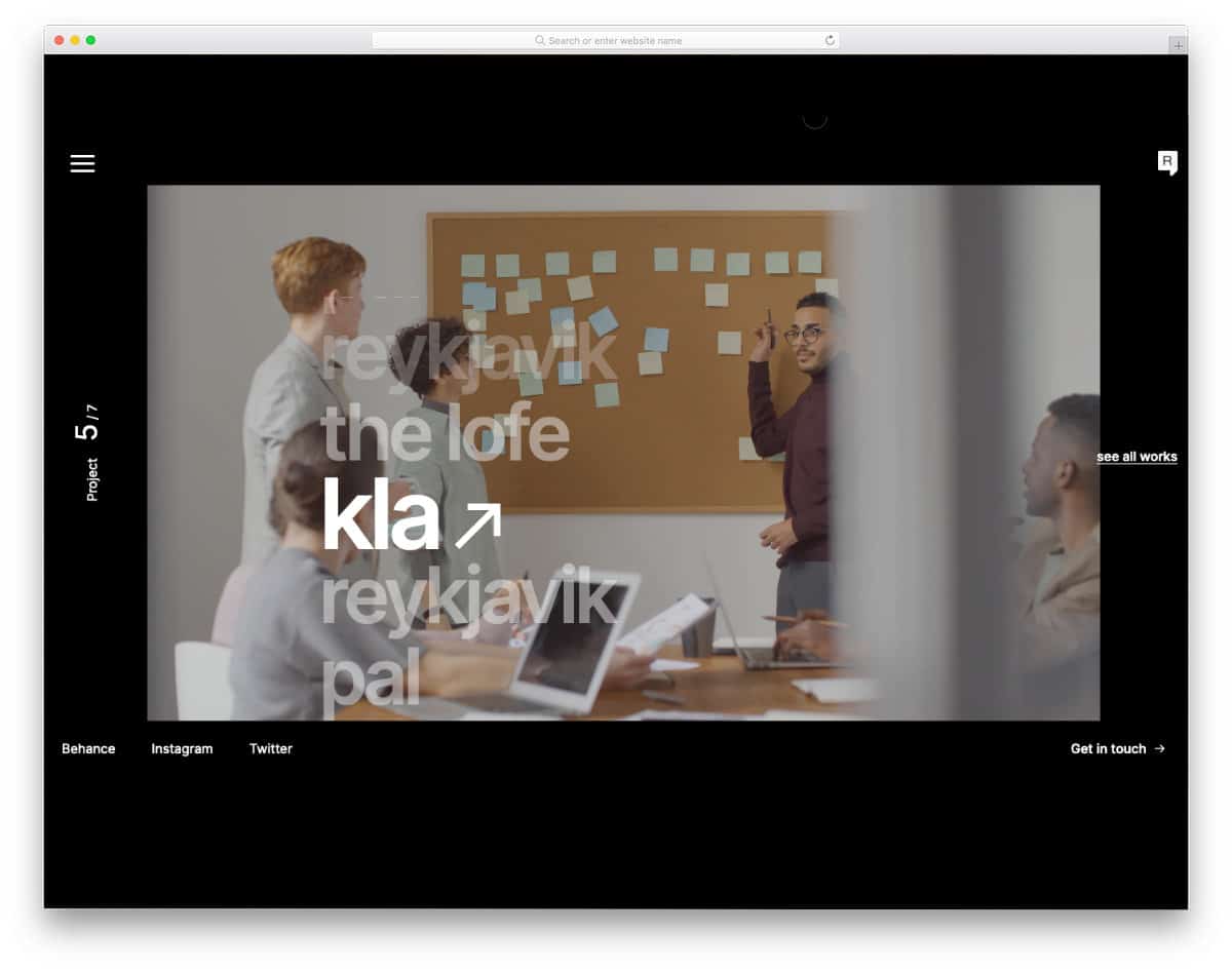 WordPress themes video background design for agencies