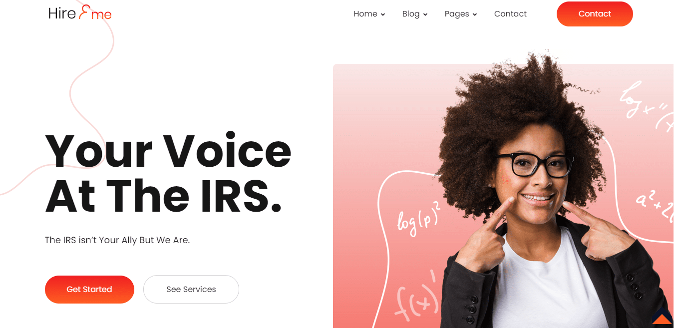 hireme-accounting-website-template
