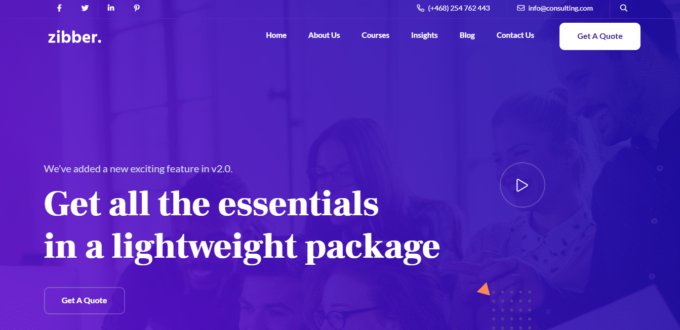 zibber-accounting-website-template