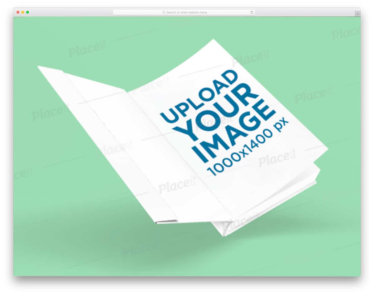 easy-to-edit hardcover book mockup